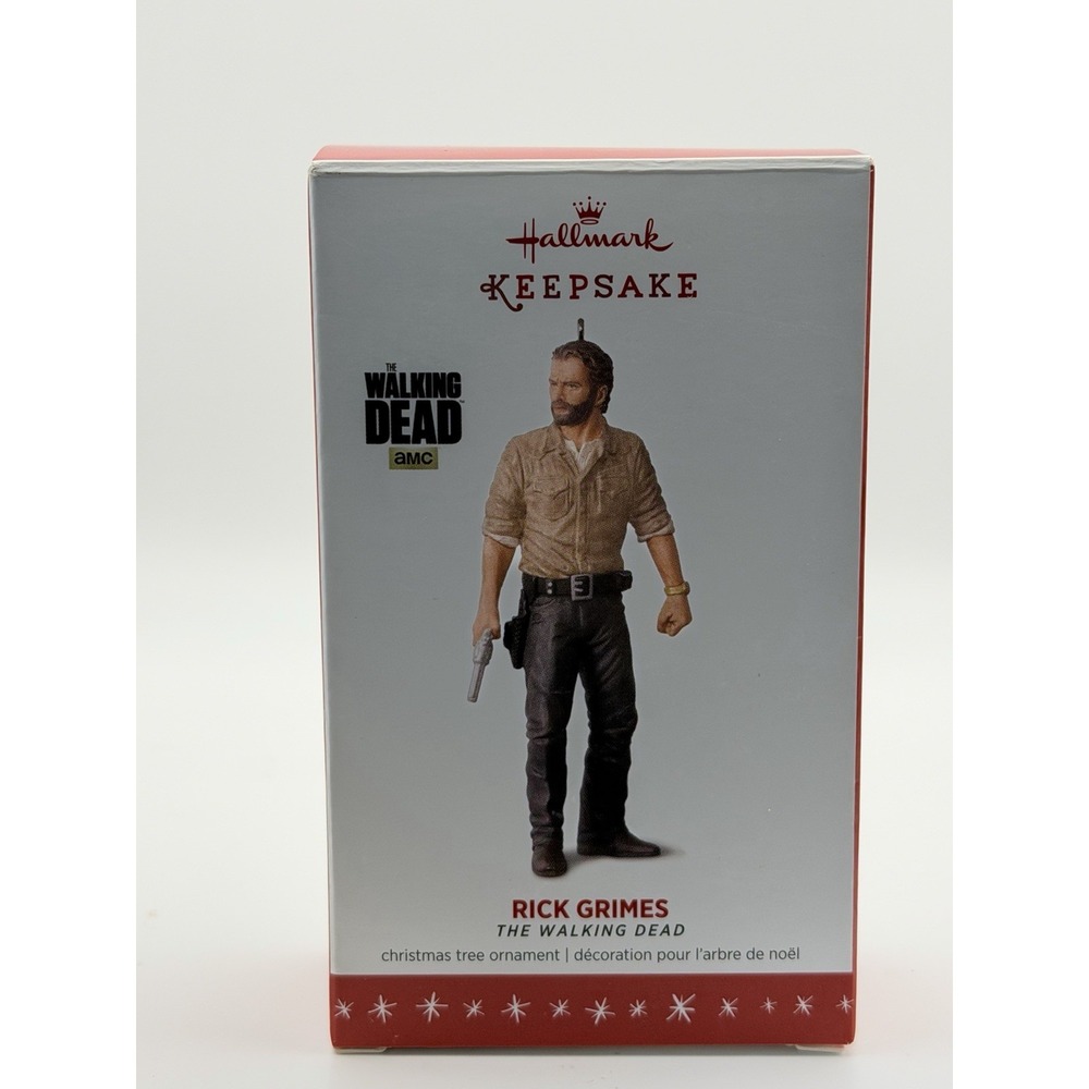 Rick Grimes The Walking Dead AMC Hallmark Keepsake Christmas Tree Ornament 2016